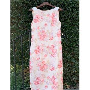 Laura Ashley floral cottagecore midi dress, size 6